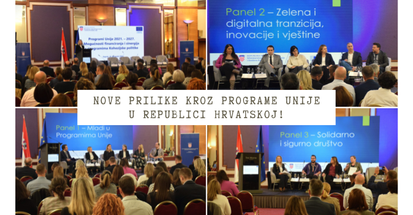 Sudionici konferencije o Programima Unije 2021. – 2027. u Zagrebu