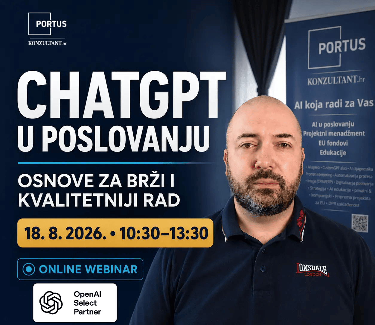 CHATGPT U POSLOVANJU: OSNOVE ZA BRŽI I KVALITETNIJI RAD